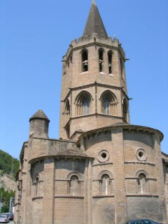 SANGUESA : Photo de la ville de Sanguesa (Navarre)