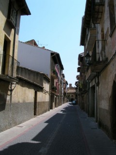 SANGUESA : Photo de la ville de Sanguesa (Navarre)