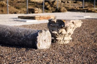 Photo de la cit romaine d'Italica prs de...