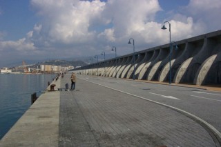 Photo du port de Malaga (Andalousie) Photo du port de Malaga (Andalousie)