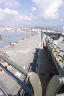 Photo du port de Malaga (Andalousie) Photo du port de Malaga (Andalousie)