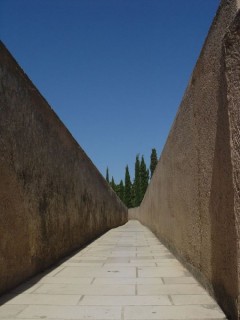 Photo du Gibralfaro et de la ville de Malaga (Andalousie...