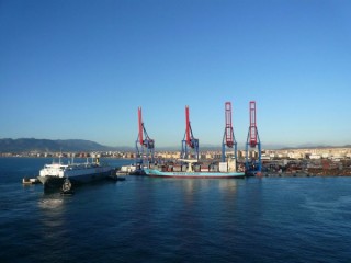 Photo du port de Malaga (Andalousie)
