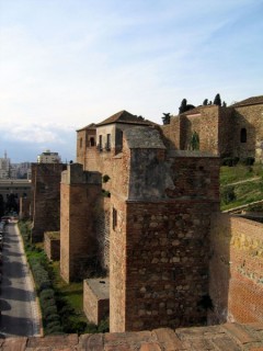 Photo de l'Alcazaba de Malaga (Andalousie)