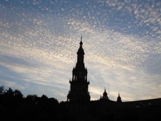 Photo de la Plaza de España à Séville (Andalousie) Photo de la Plaza de España à Séville (Andalousie)