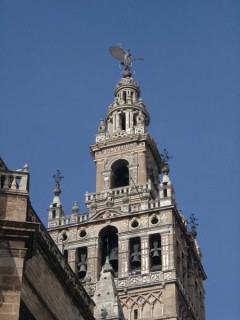 Photo de la Giralda et de la Cathdrale de Sville...