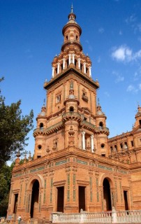 Photo de la Plaza de España à Séville (Andalousie) Photo de la Plaza de España à Séville (Andalousie)