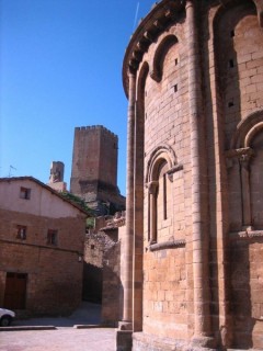 Photo du village d'Uncastillo (Aragon)