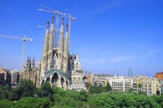 BARCELONE : photo de Barcelone - La Sagrada...