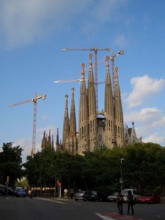 BARCELONE : photo de Barcelone - La Sagrada...