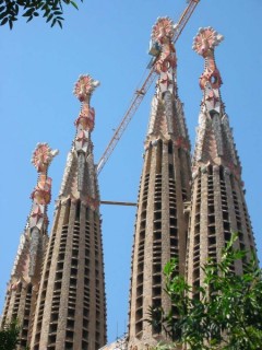 BARCELONE : photo de Barcelone - La Sagrada...