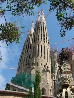 BARCELONE : photo de Barcelone - La Sagrada...