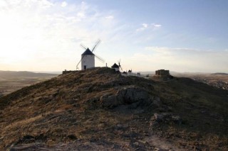 Moulins de Consuegra et Campo de Criptana...