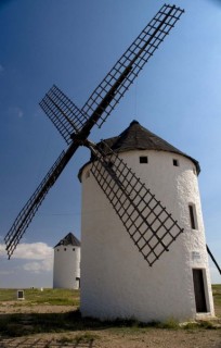 Moulins de Consuegra et Campo de Criptana...