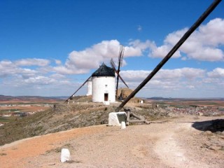 Moulins de Consuegra et Campo de Criptana...