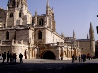 BURGOS : Photo de la cathdrale de Burgos (Castille-Lon...
