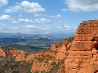 Photo de l'ancienne mine d'or romaine de...