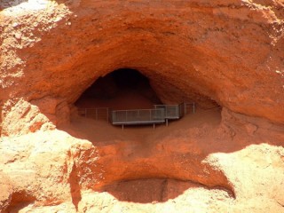 Photo de l'ancienne mine d'or romaine de...