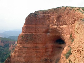 Photo de l'ancienne mine d'or romaine de...