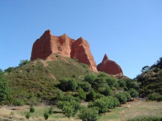 Photo de l'ancienne mine d'or romaine de...