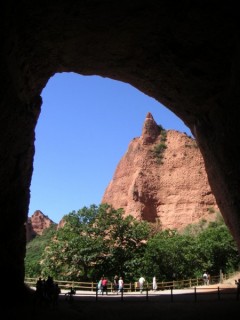 Photo de l'ancienne mine d'or romaine de...