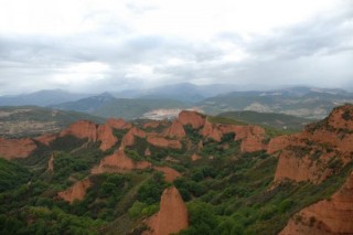 Photo de l'ancienne mine d'or romaine de...