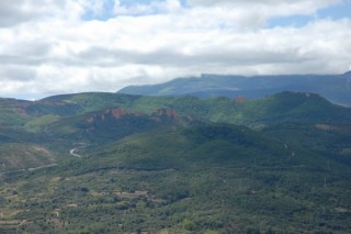 Photo de l'ancienne mine d'or romaine de...