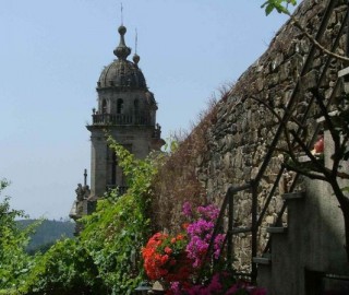 La vieille ville de Saint-Jacques-de-Compostelle