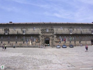 La vieille ville de Saint-Jacques-de-Compostelle