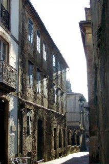 La vieille ville de Saint-Jacques-de-Compostelle