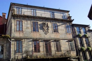 La vieille ville de Saint-Jacques-de-Compostelle