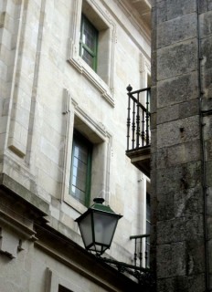 La vieille ville de Saint-Jacques-de-Compostelle