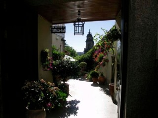 La vieille ville de Saint-Jacques-de-Compostelle