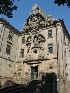 La vieille ville de Saint-Jacques-de-Compostelle