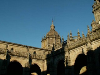 La vieille ville de Saint-Jacques-de-Compostelle