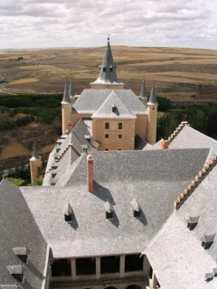 Les toits de l'Alcazar (partie nord-ouest)