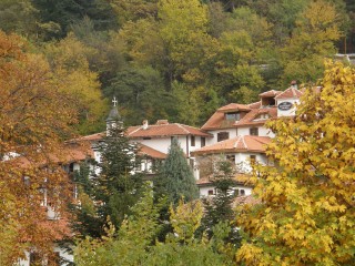 Paysage d'automne bulgare