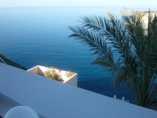Vue de la terrasse athina palace