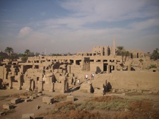 Vue d'ensemble de Karnak