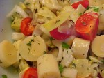 Entrée: Salade de crudités