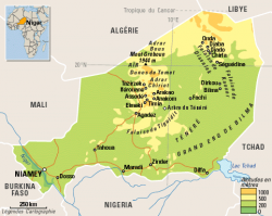 Cartes de l'Aïr et du Sahara
