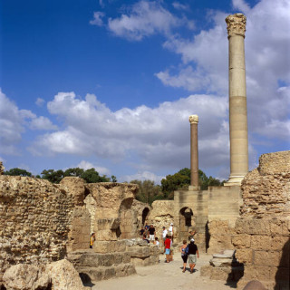 Les ruines de Carthage