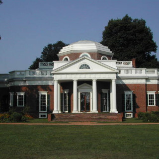 Monticello et Université de Virginie à Charlottesville