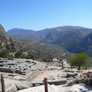 Le site archéologique de Delphes
