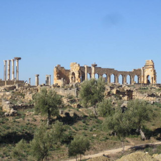 Le site archéologique de Volubilis