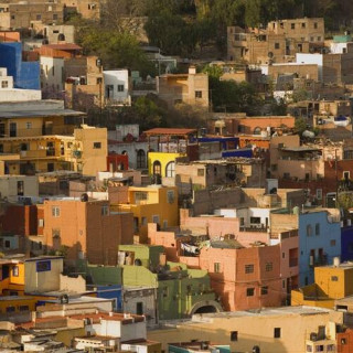 Ville historique de Guanajuato et mines adjacentes