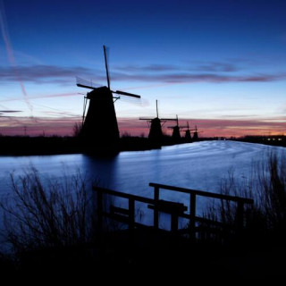 Réseau des moulins de Kinderdijk-Elshout