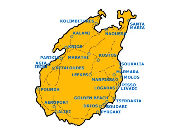 Carte de Paros