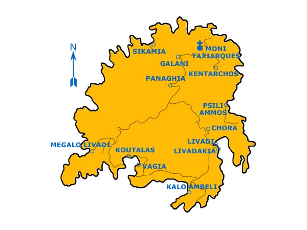 Carte de Serifos