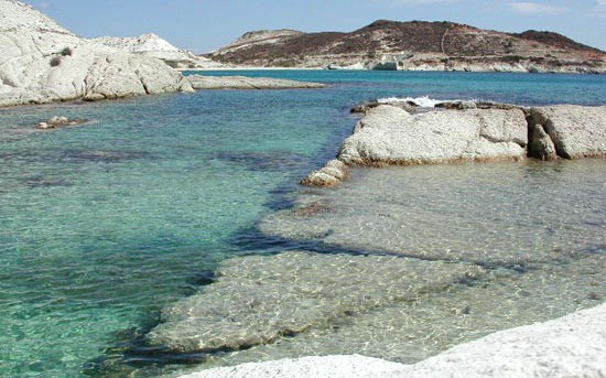 Eaux limpides à Prassa